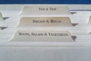 recipe box