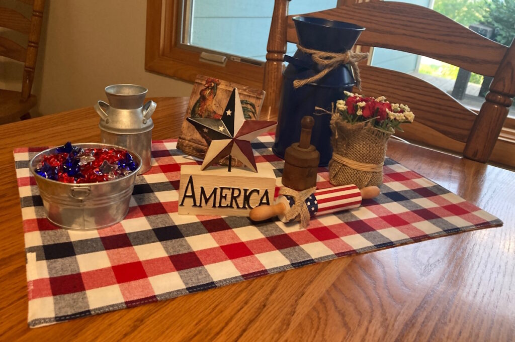 4th of July centerpiece